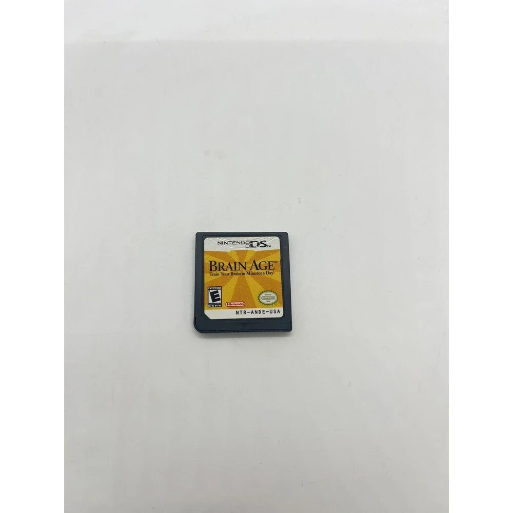 Brain Age: Train Your Brain in Minutes a Day Nintendo DS Video Game only